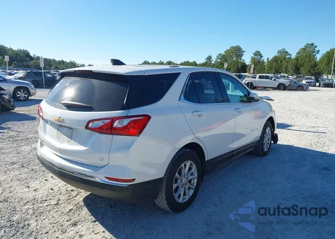 2018 Chevrolet Equinox Lt из США, поврежденный, VIN 2GNAXJEV6J6111095